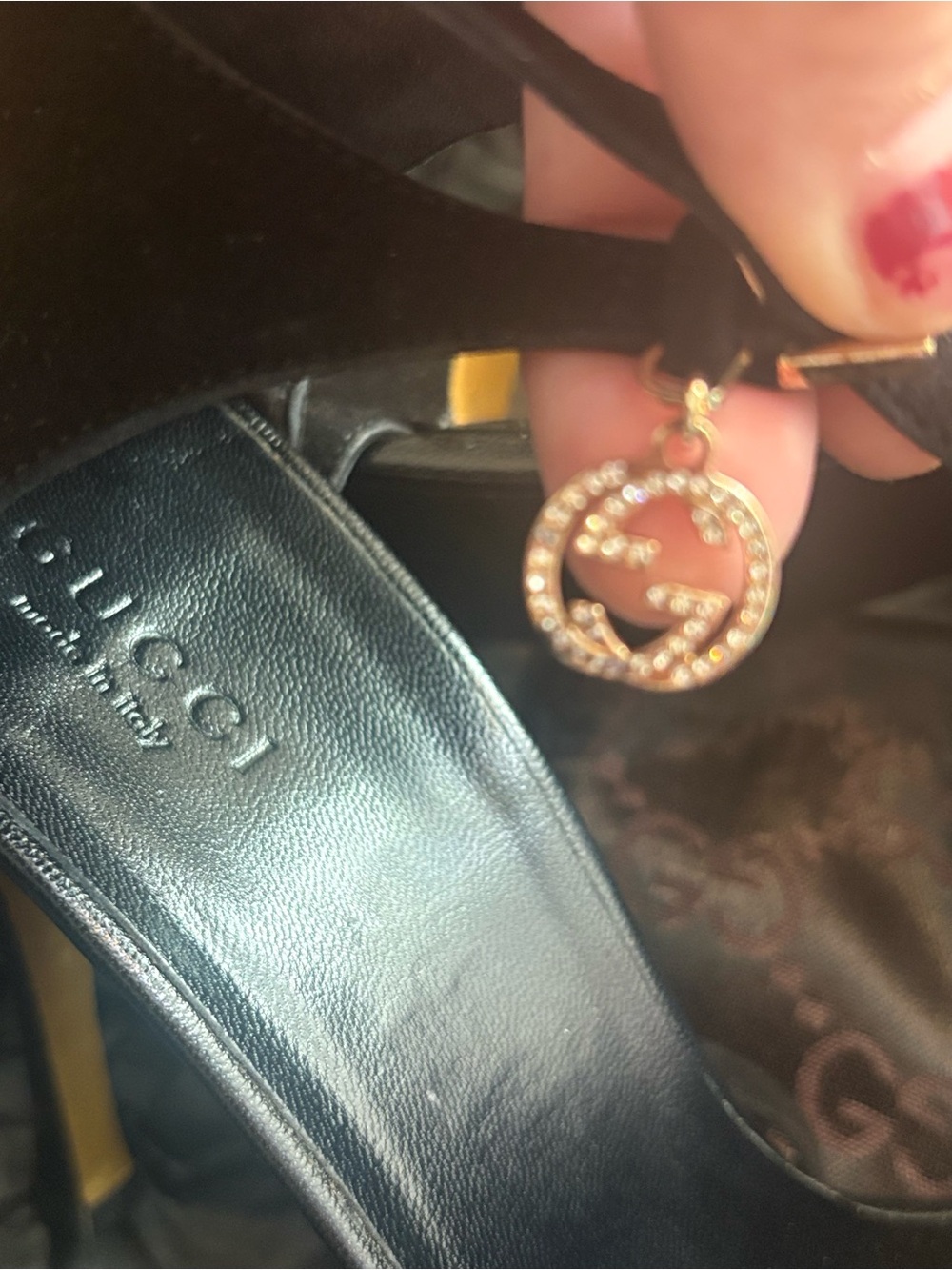 Gucci heels fur - Picture 4 of 7
